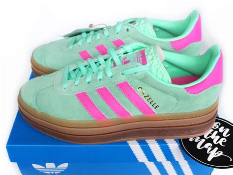 Adidas originals green pink